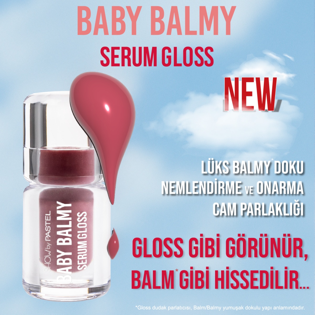 SHOW BY PASTEL SHOW BY PASTEL Show By Pastel Baby Balmy Serum Gloss 35 Euphoria 1 of 4