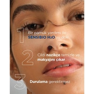 BIODERMA BIODERMA Bioderma Sensibio H2O Hassas ve Normal Ciltler için Micellar Arındırıcı Makyaj Temizleme Suyu 250 ml 1 of 4