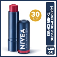 NIVEA LIP CARE NIVEA LIP CARE Nivea Kırmızı Renkli Nemlendirici Allık Etkili Dudak Bakım Kremi 4.8 g