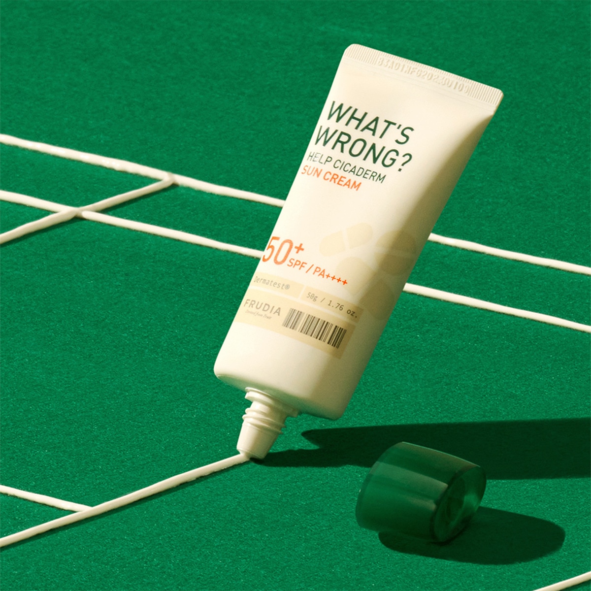  FRUDIA FRUDIA Frudia What's Wrong Cicaderm Güneş Kremi SPF50 50g  1 of 4 