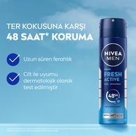 Nivea Men Erkek Sprey Deodorant Fresh Active 150 ml