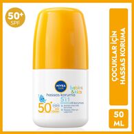  NIVEA SUN NIVEA SUN Nivea Sun Çocuk Roll-On Vücut Stick Güneş Koruyucu SPF50 50 ml  