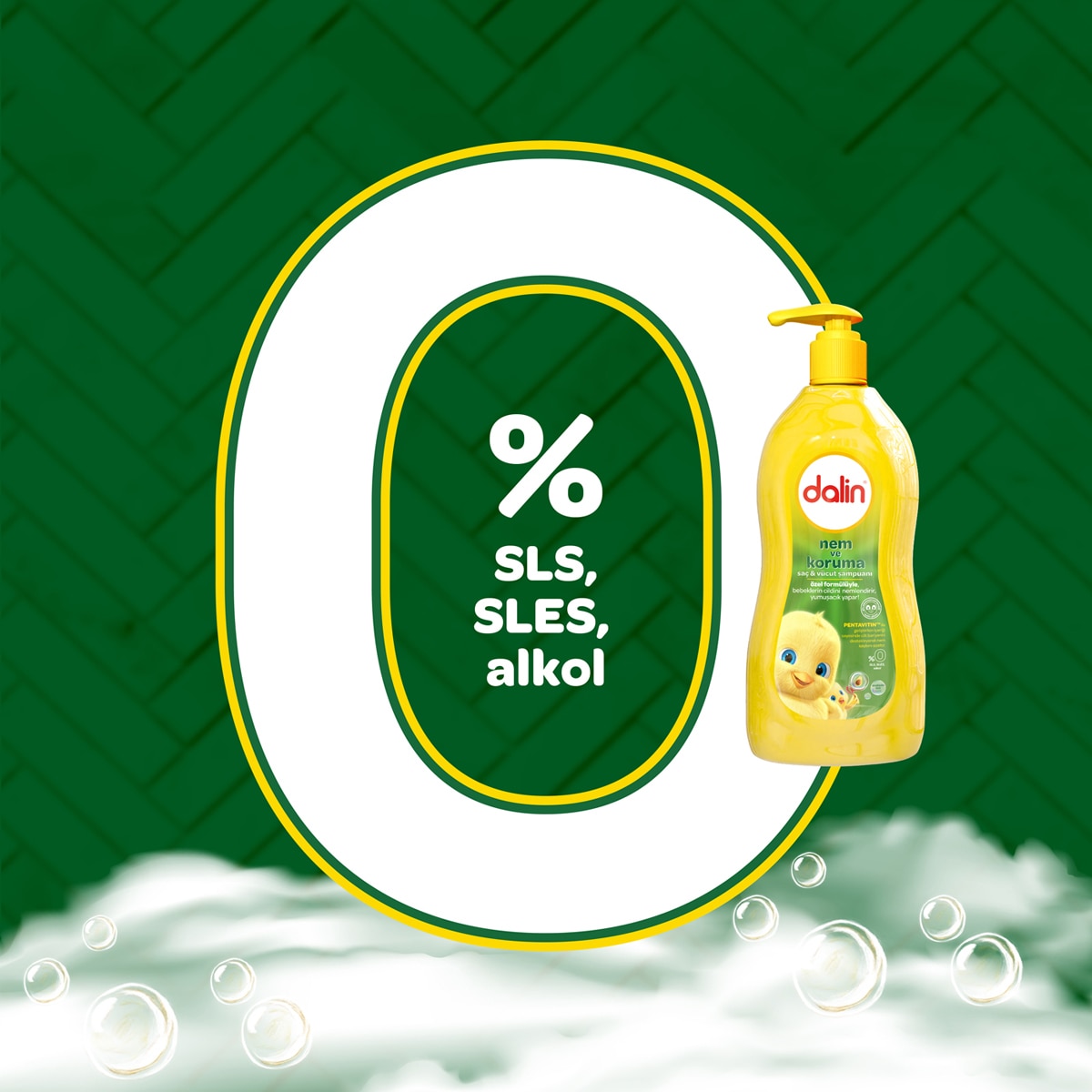 DALİN DALİN Dalin Nem ve Koruma Saç & Vücut Şampuanı 700 ml 1 of 7