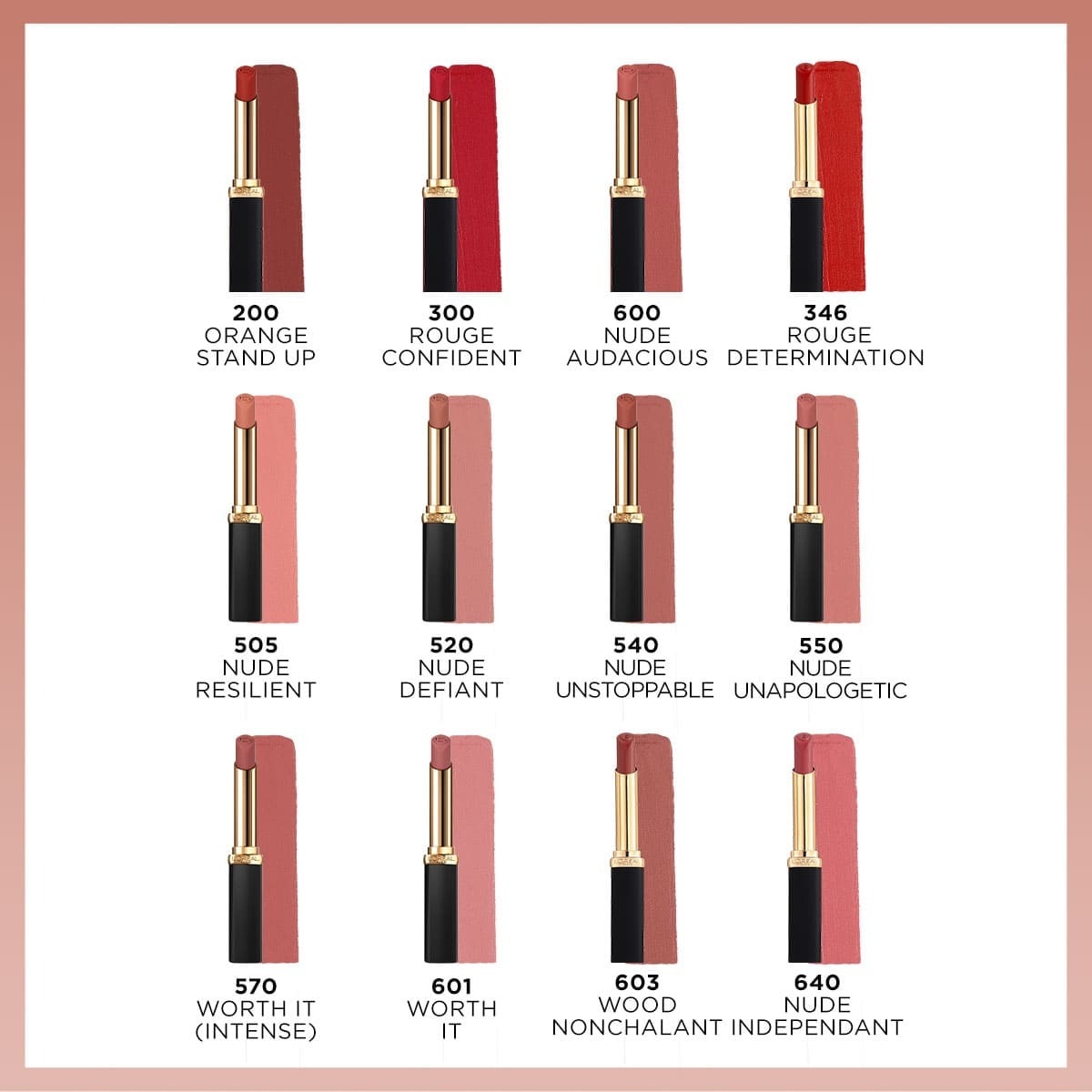 LOREAL PARIS LOREAL PARIS L'Oreal Paris Color Riche Intense Volume Matte Ruj 601 Worth It 1 of 8