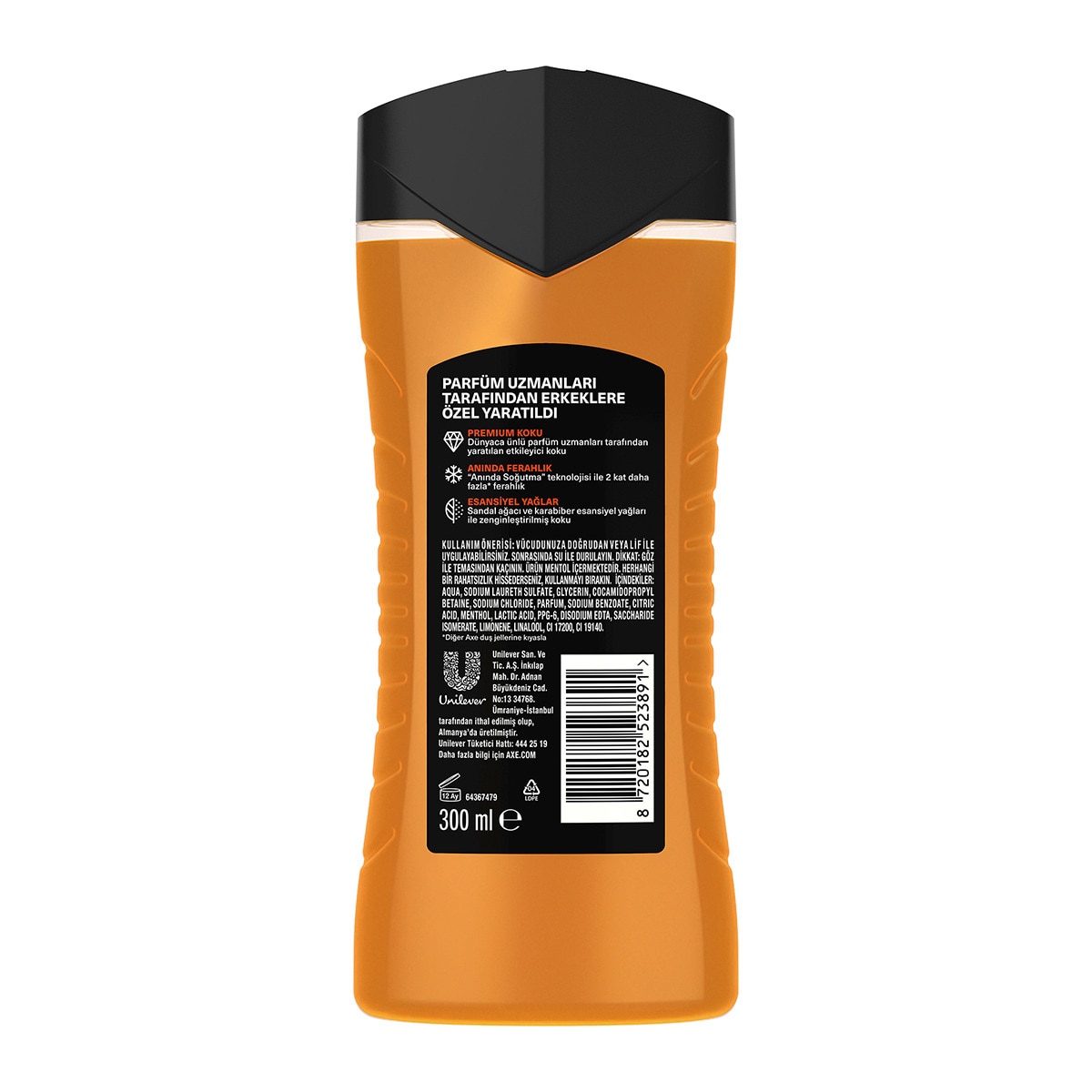 AXE AXE Axe Premium Collection Duş Jeli Copper Santal 3in1 Vücut Saç Yüz 300 ml 1 of 10