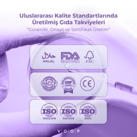  VOOP VOOP Voop Collagen Beauty Yüksek Biyoaktif Hidrolize Kolajen 100 Saf Ve Doğal 10 Toz Saşe  1 of 8 