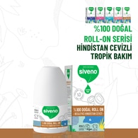 Siveno Doğal Roll On Hindistan Cevizi 50 ml