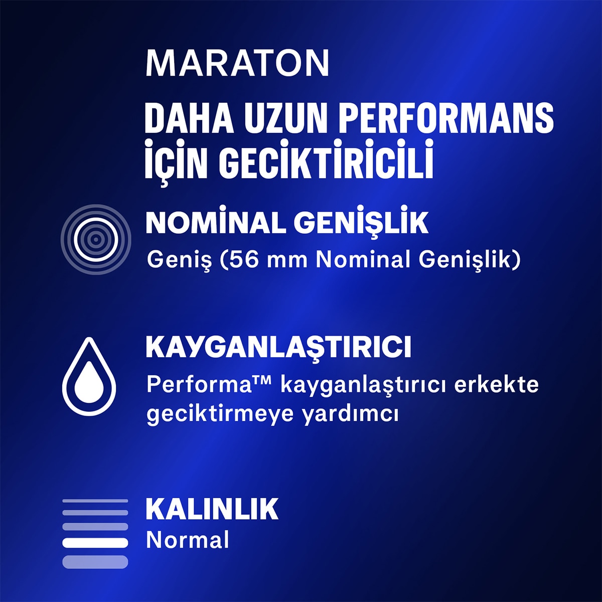 DUREX DUREX Durex Maraton Geciktiricili Prezervatif 20'li 1 of 6