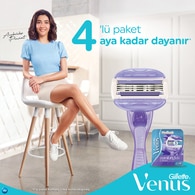 Gillette Venus ComfortGlide Breeze Tıraş Bıçağı x4