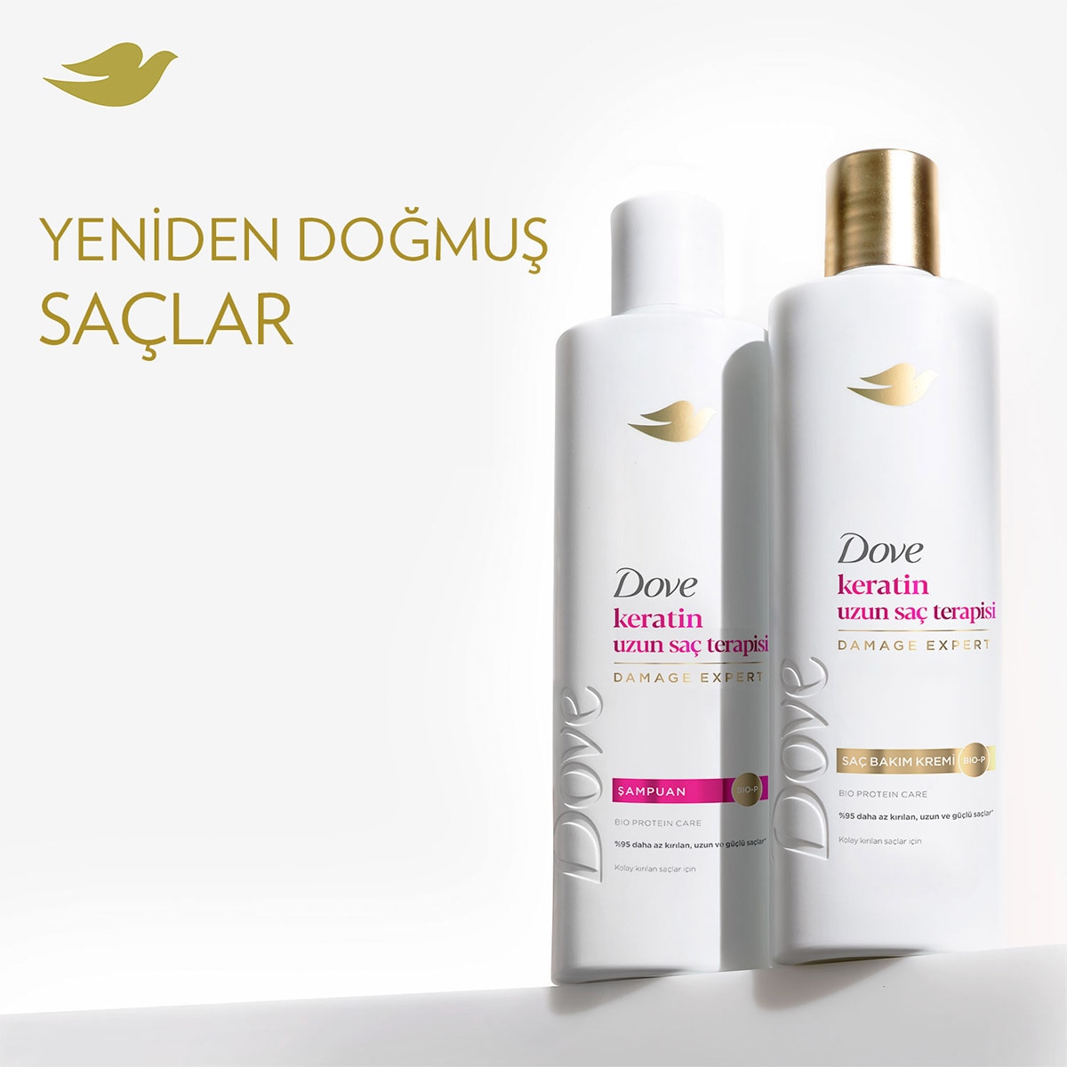 DOVE DOVE Dove Saç Bakım Kremi Uzun Saç Terapisi 350 ml 1 of 11