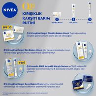 Nivea Q10 Kırışık Karşıtı Sıkılaştırıcı Göz Bakım Kremi 15 ml