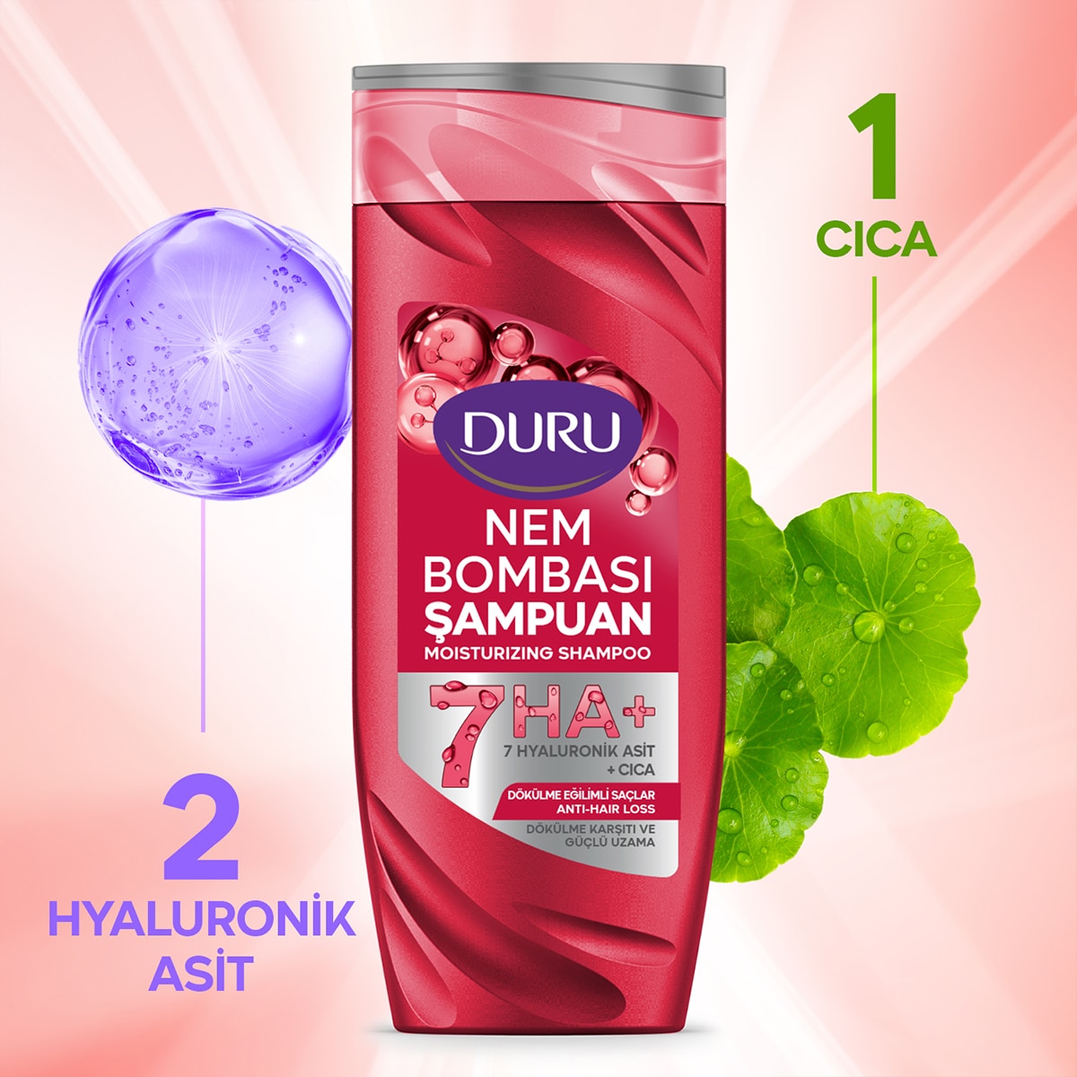 DURU DURU Duru Şampuan Dökülme Karşıtı 400 ml 1 of 5