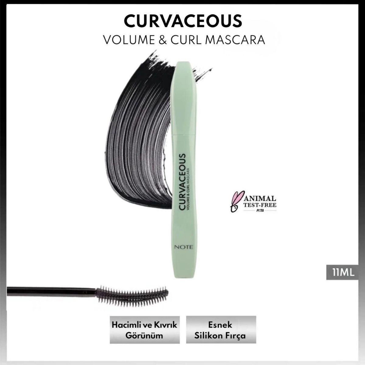  NOTE NOTE Note Curvaceous Volume&Curl Maskara  Note Curvaceous Volume&Curl Maskara