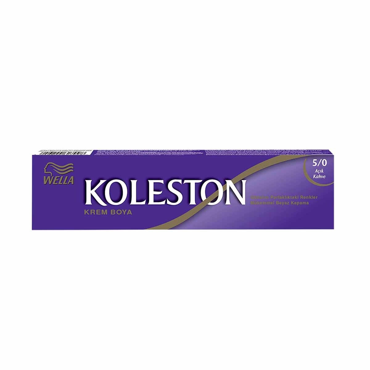  KOLESTON TÜP KOLESTON TÜP Wella Koleston Single Tüp Boya 5/0 Açık Kahve  1 of 5 
