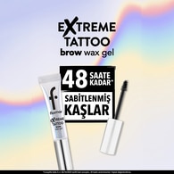 FLORMAR FLORMAR Flormar Extreme Tattoo Uzun Süre Sabitleme Etkili Kaş Wax 1 of 7