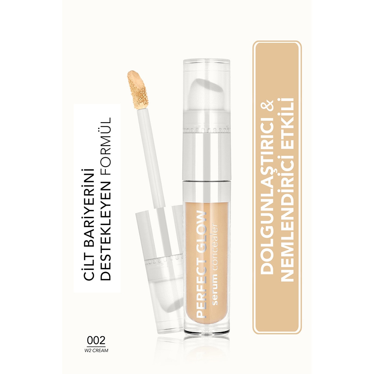 FLORMAR FLORMAR Flormar Perfect Glow Serum LCN-002 W2 Cream 1 of 5