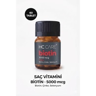  HC CARE HC CARE HC Care Saç Vitamini Biotin 60 Tablet  