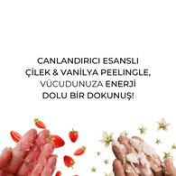 Derminix Vücut Peeling Çilek ve Vanilya 300 ml