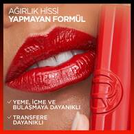 L'Oreal Paris Infaillible Laque Resistance Likit Parlak Ruj 550 Noir Cherry