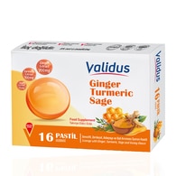  undefined VALIDUS Validus Zencefil&Zerdeçal&Adaçayı&Bal Pastil 16 Adet  1 of 1 