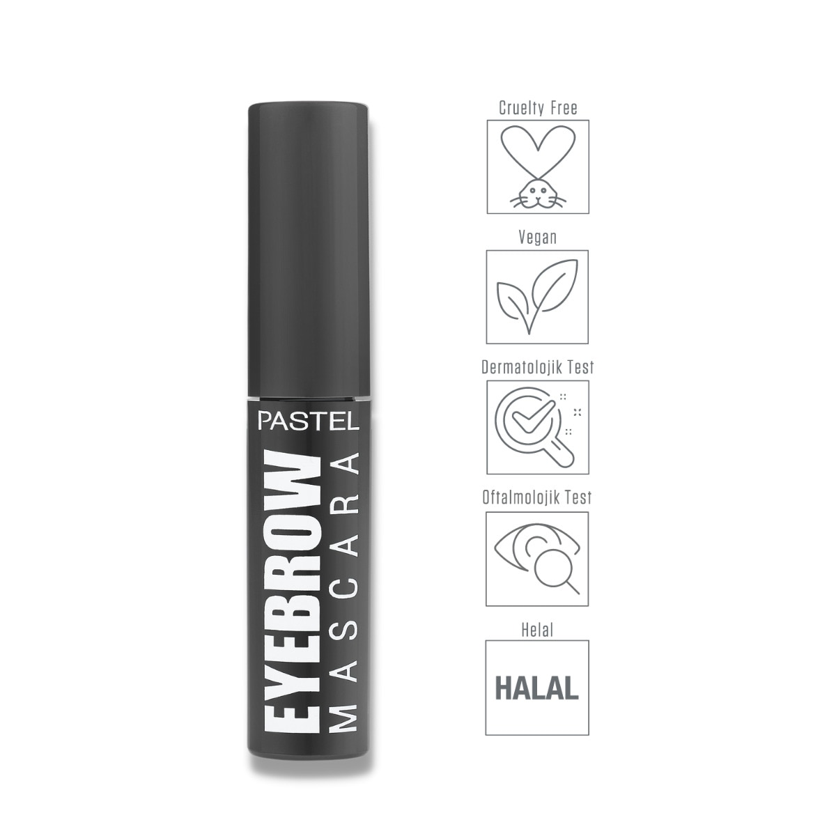 PASTEL Pastel Eyebrow Mascara Kaş Maskarası 24 Deep Brown 1240526