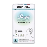  SLEEPY SLEEPY Sleepy Hijyenik Ped Süper Eco Uzun 18 Adet 