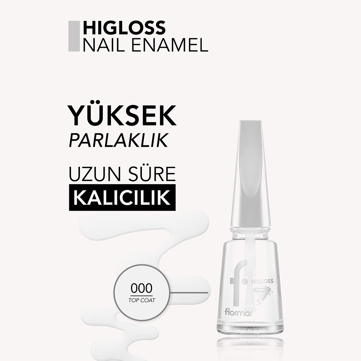 FLORMAR FLORMAR Flormar Higloss Top Coat 1 of 5