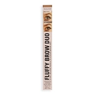 Revolution Fluffy Brow Duo Kaş Kalemi ve Kaş Maskarası Medium Brown