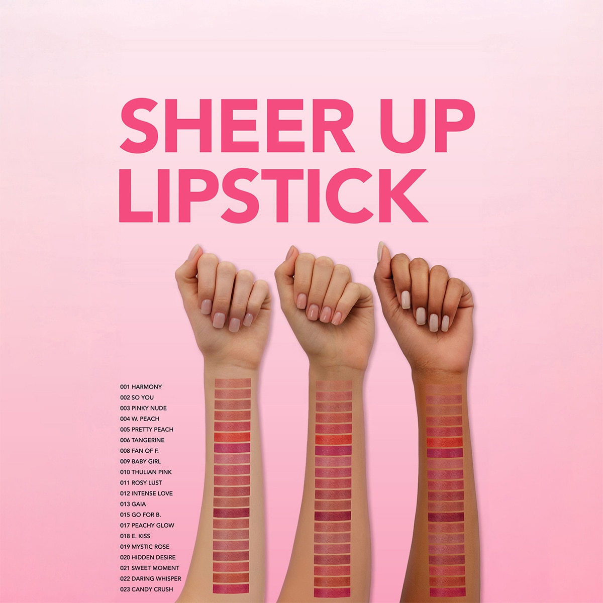  FLORMAR FLORMAR Flormar Sheer Up Ruj No: 013 Gaia  1 of 9 