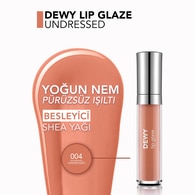 Flormar Dewy Lip Glaze Dudak Parlatıcısı No: 004 Undressed