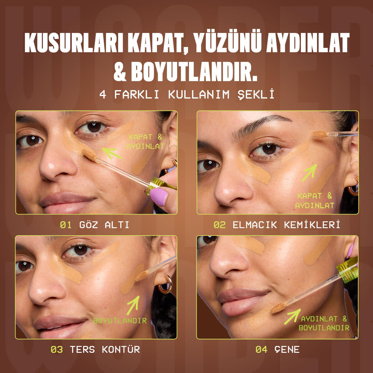 NYX NYX Nyx Professional Makeup Wonder Snatch Nemlendirme Etkili Kapatıcı 07 Light Ivory 1 of 9