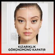 L'Oreal Paris Skin Ink Gün Boyu Kapatıcı Fondöten Sıcak Alt Ton 100