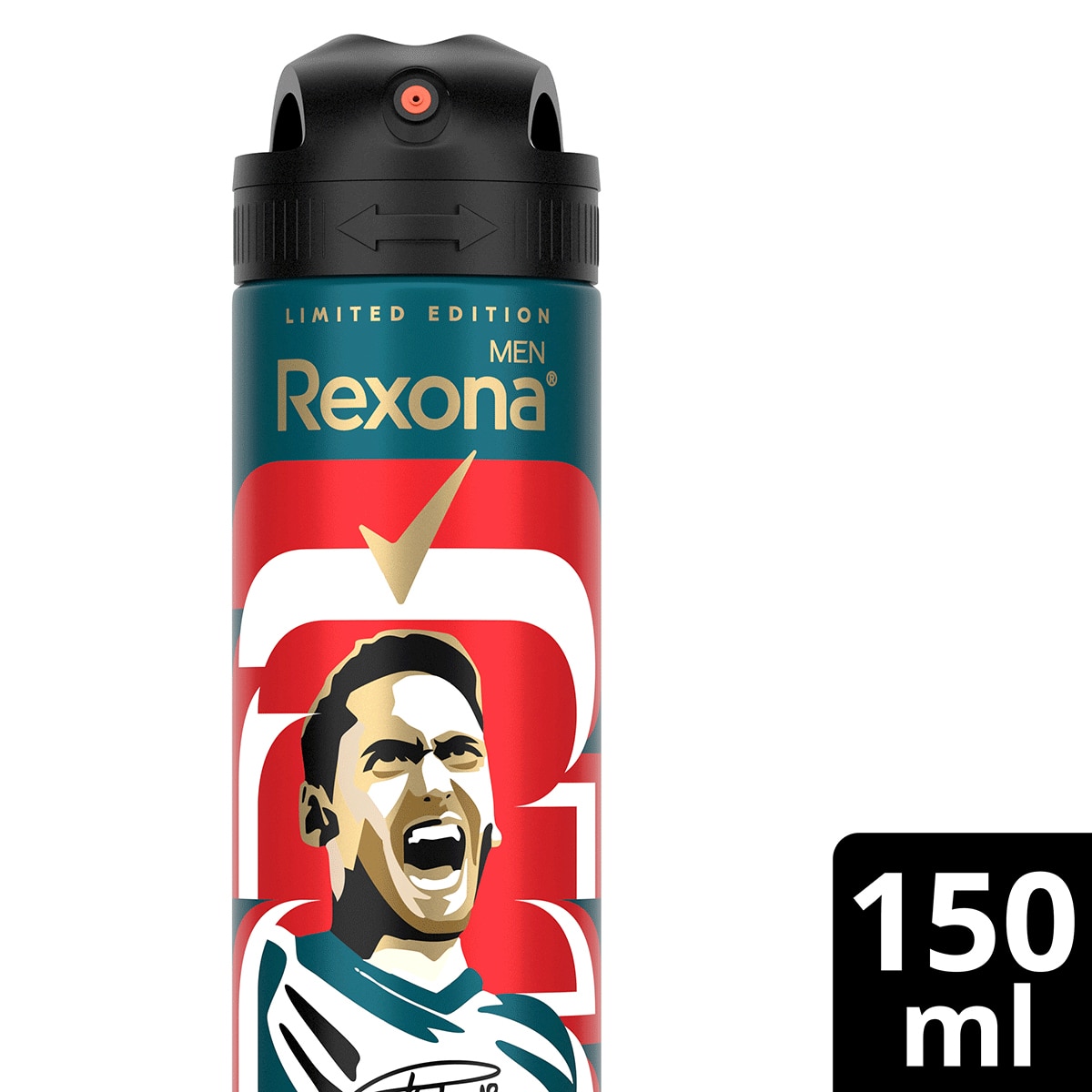 REXONA REXONA Rexona Men Erkek Sprey Deodorant Champions 72 Saat Kesintisiz Üstün Koruma 150 ml 1 of 9