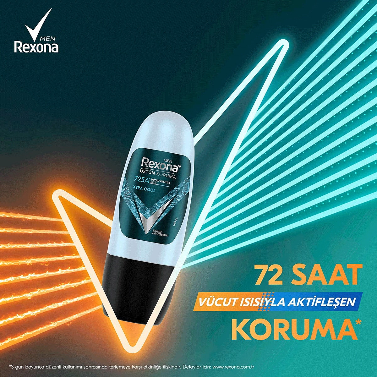  REXONA REXONA Rexona Extra Cool Erkek Mini Roll on 25 ml + 25 ml  1 of 8 