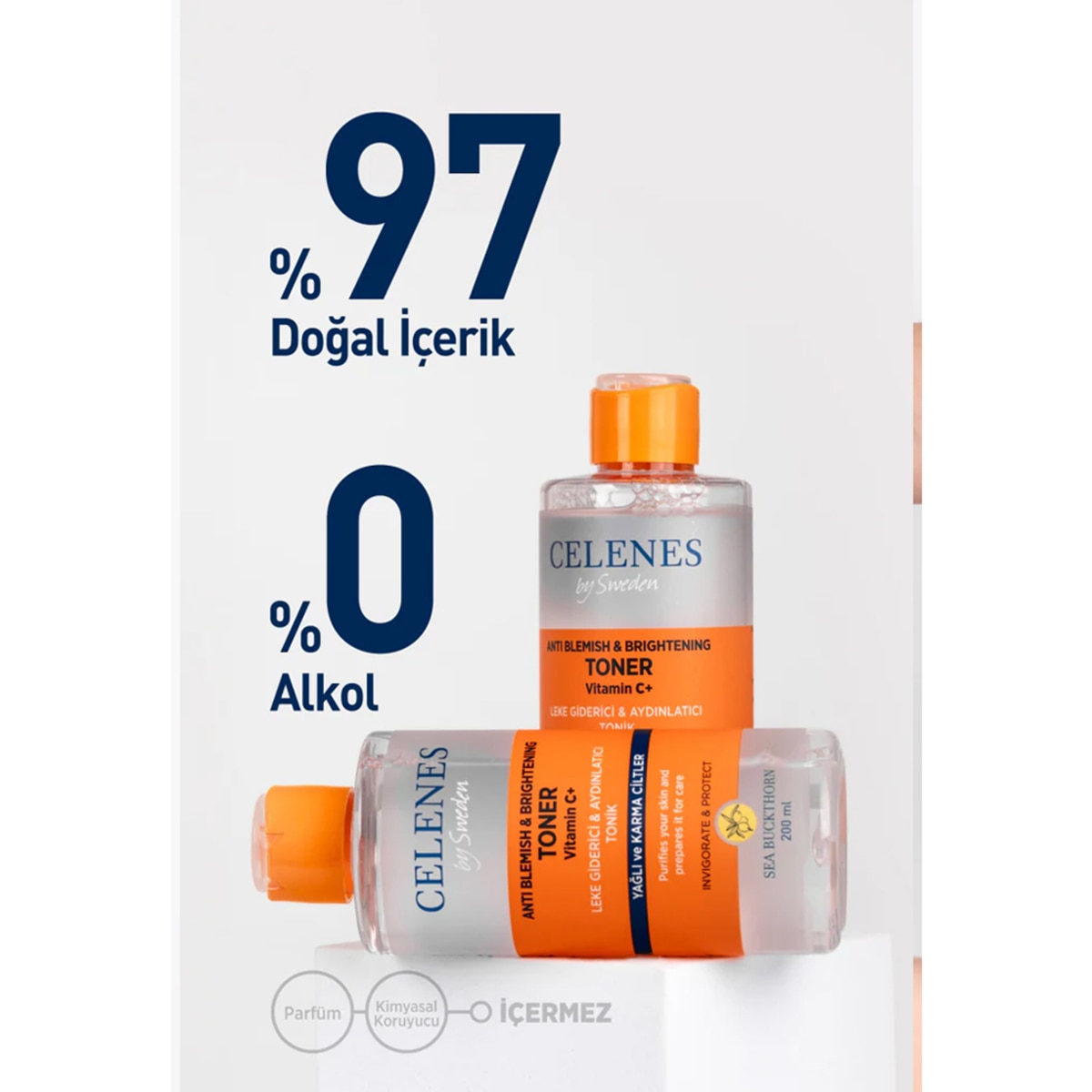  CELENES CELENES Celenes Sea Buckthorn Leke Giderici Tonik 200 ml  1 of 5 