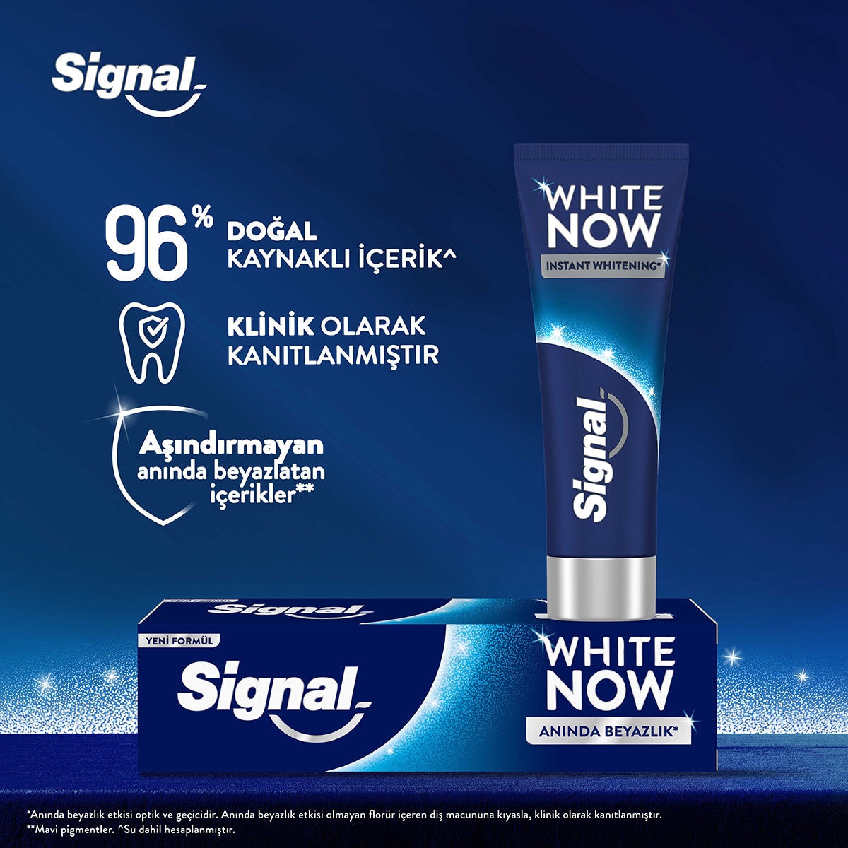  SIGNAL SIGNAL Signal White Now Anında Beyazlatıcı Leke Karşıtı 75 ml  1 of 7 