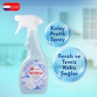  KRUIDVAT KRUIDVAT Kruidvat Ferahlatıcı Tekstil Spreyi 500 ml  1 of 3 