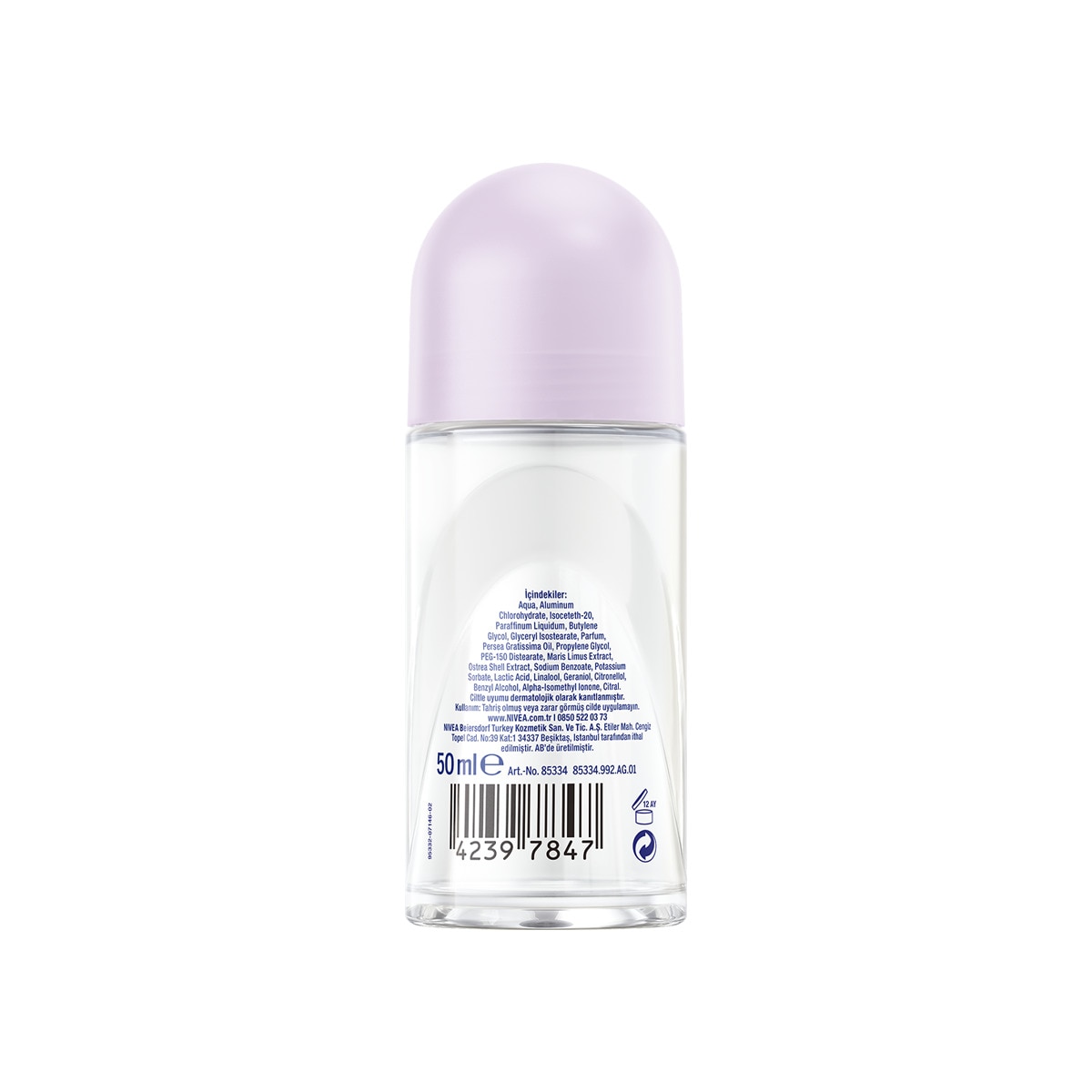  NIVEA DEO NIVEA DEO Nivea Fresh Cherry Kadın Roll On 50 ml  1 of 6 