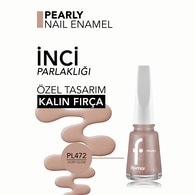Flormar Pearly Oje No: 472Ivory Glow New