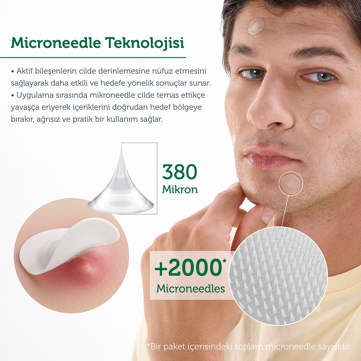  THE PUREST SOLUTIONS THE PUREST SOLUTIONS The Purest Solutions Microneedle Akne Patch 9 Adet  1 of 7 