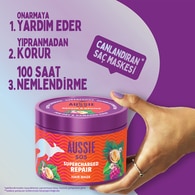 Aussie Sos Kuru Yıpranmış Saçlar için Saç Maskesi 500 ml