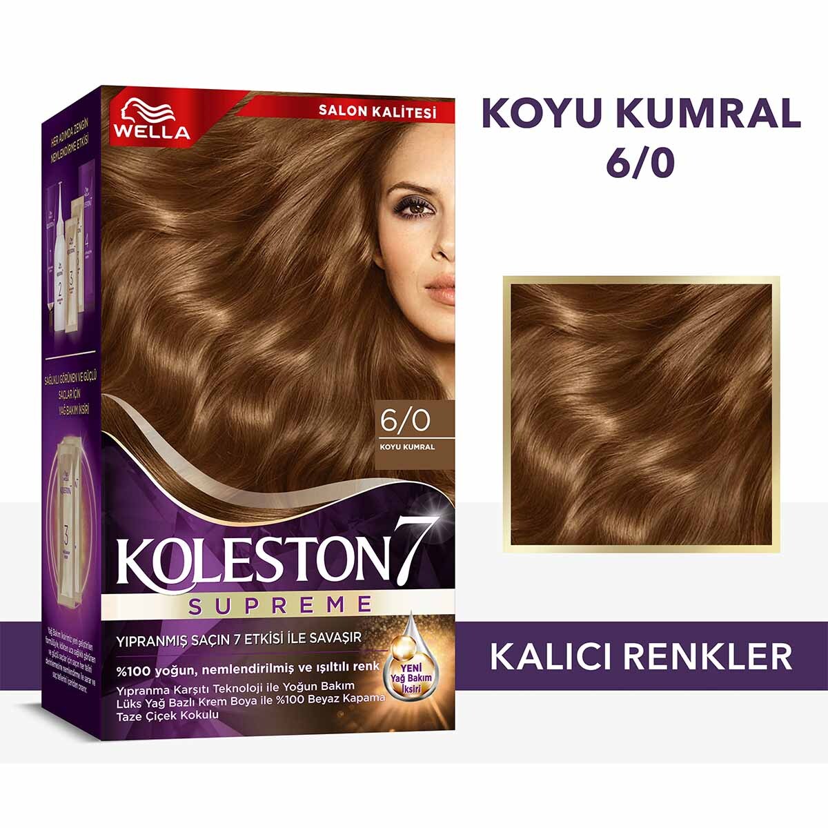  KOLESTON KOLESTON Wella Koleston Kit Saç Boyası Dark Blonge 6/0  1 of 9 