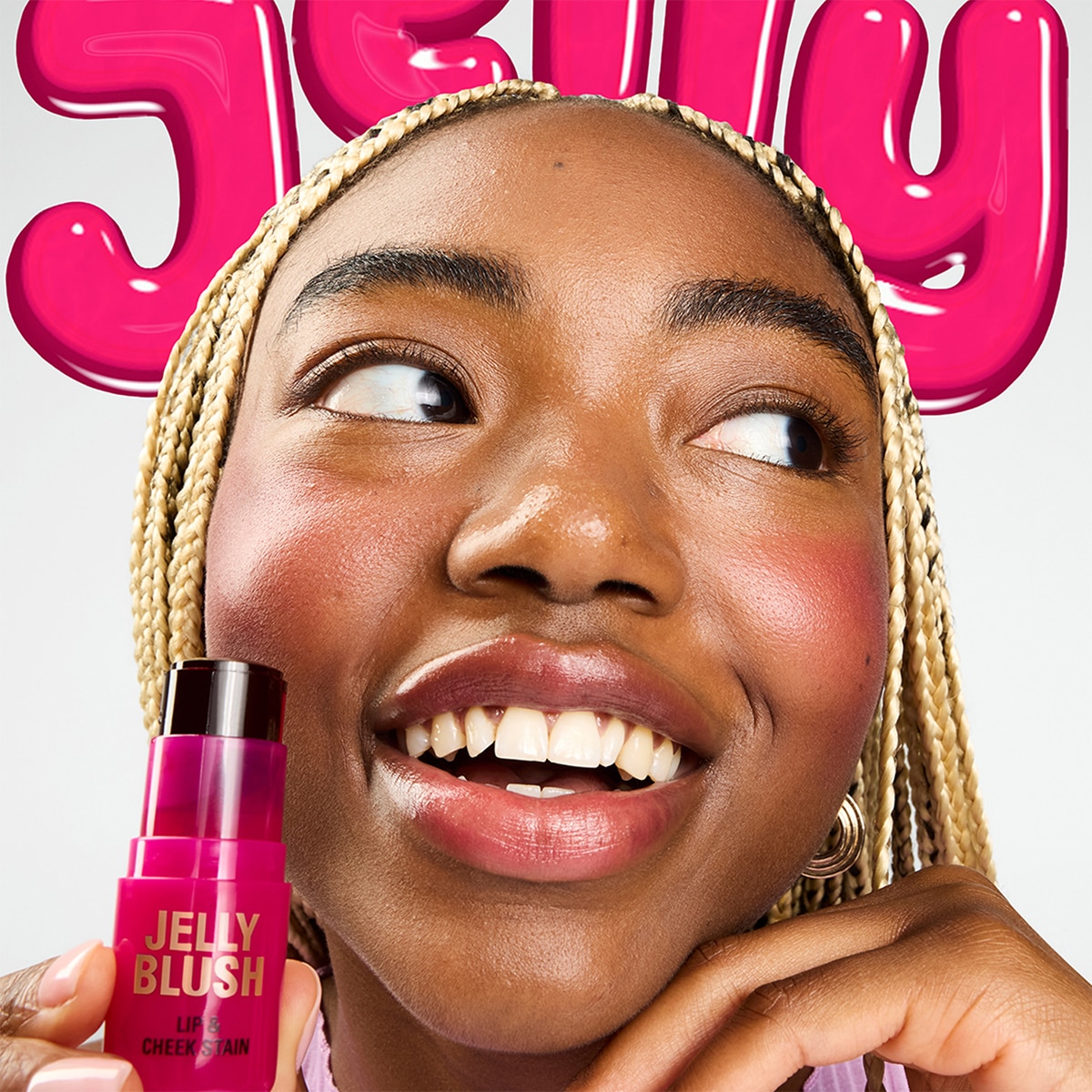  REVOLUTION REVOLUTION Revolution Jelly&nbsp;Lip&Cheek Cherry Red Stick Allık  1 of 5 