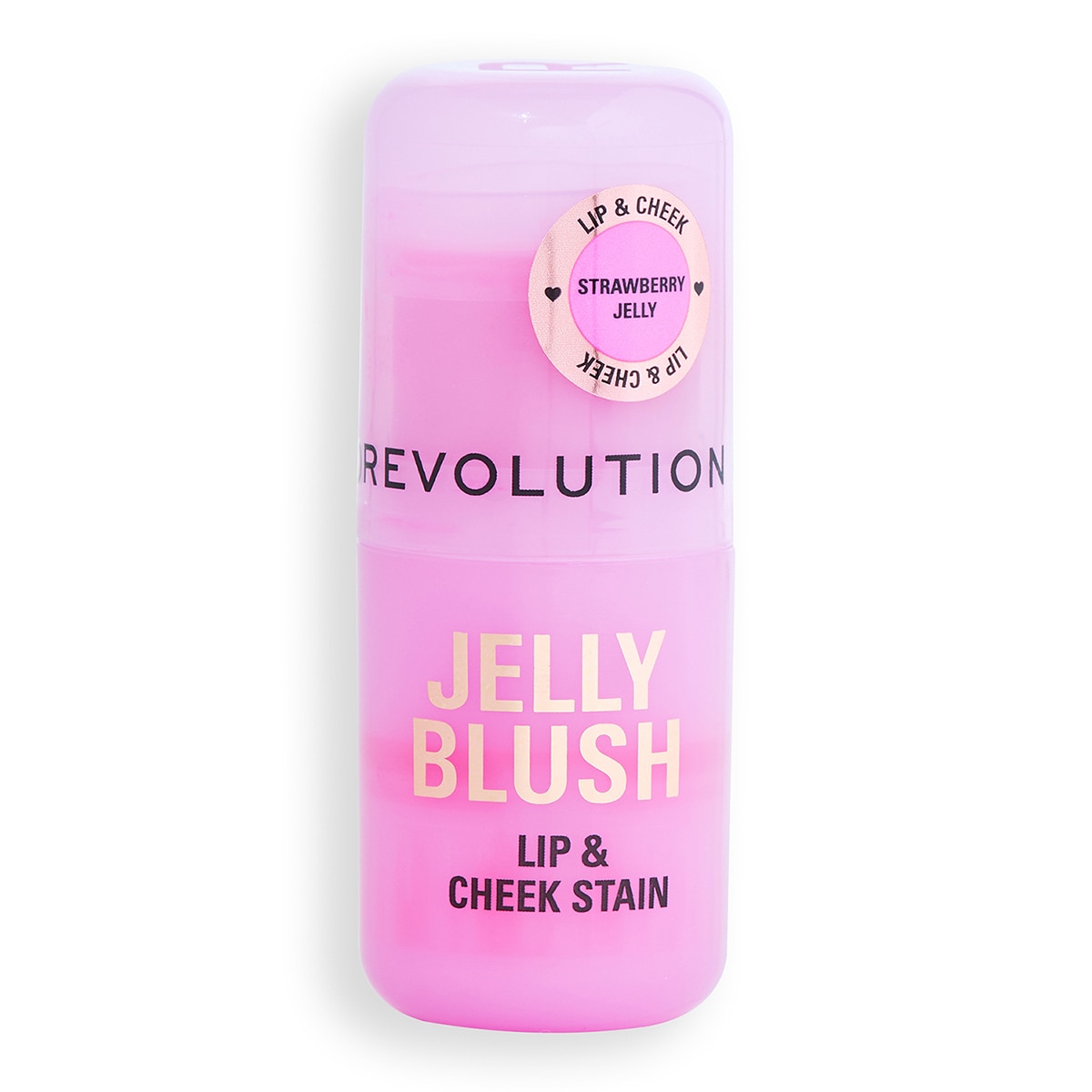  REVOLUTION REVOLUTION Revolution Jelly Lip&Cheek Strawberry Pink Stick Allık  Revolution Jelly Lip&Cheek Strawberry Pink Stick Allık