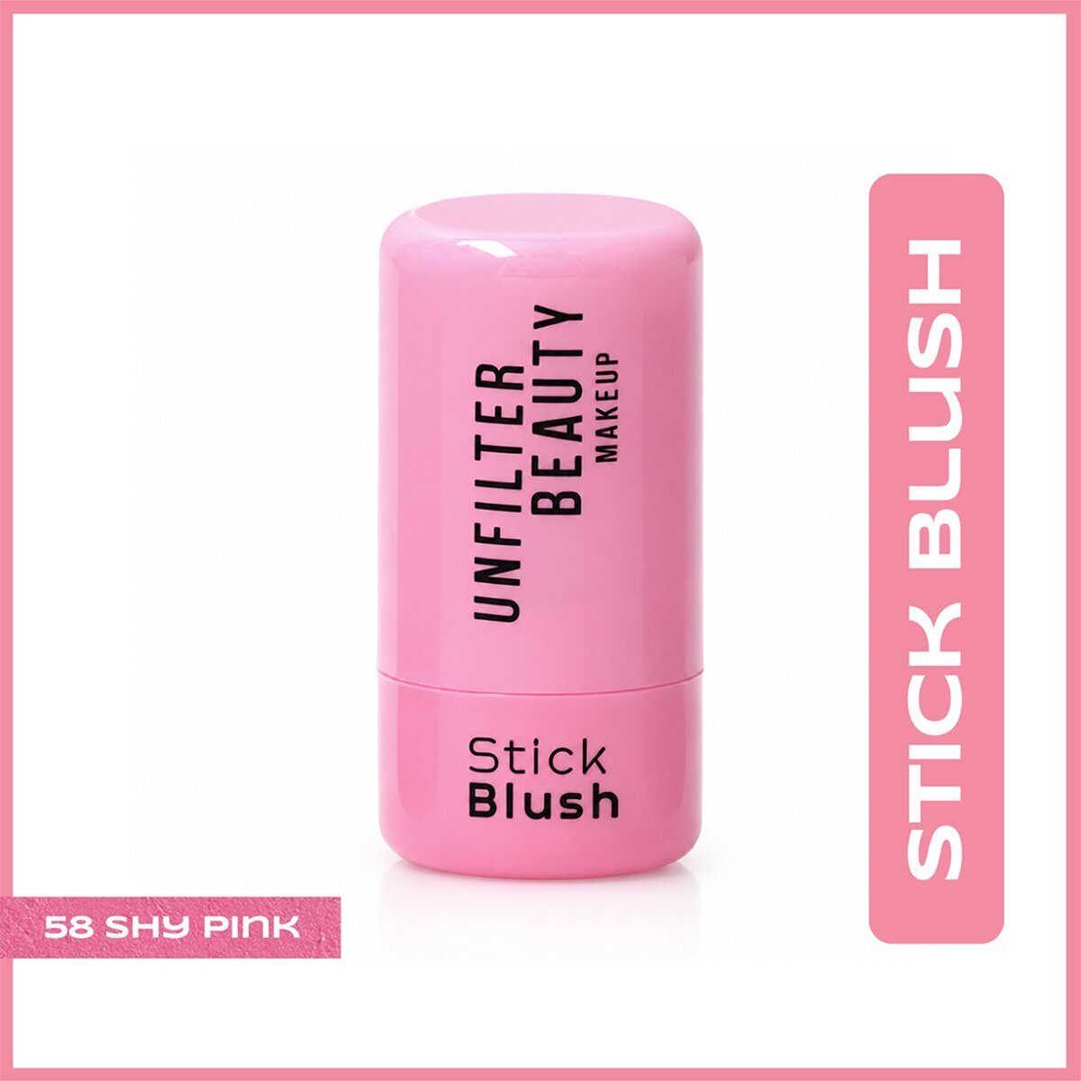 undefined UNFILTER BEAUTY Unfilter Beauty Stick Allık 58 Shy Pink 1 of 4