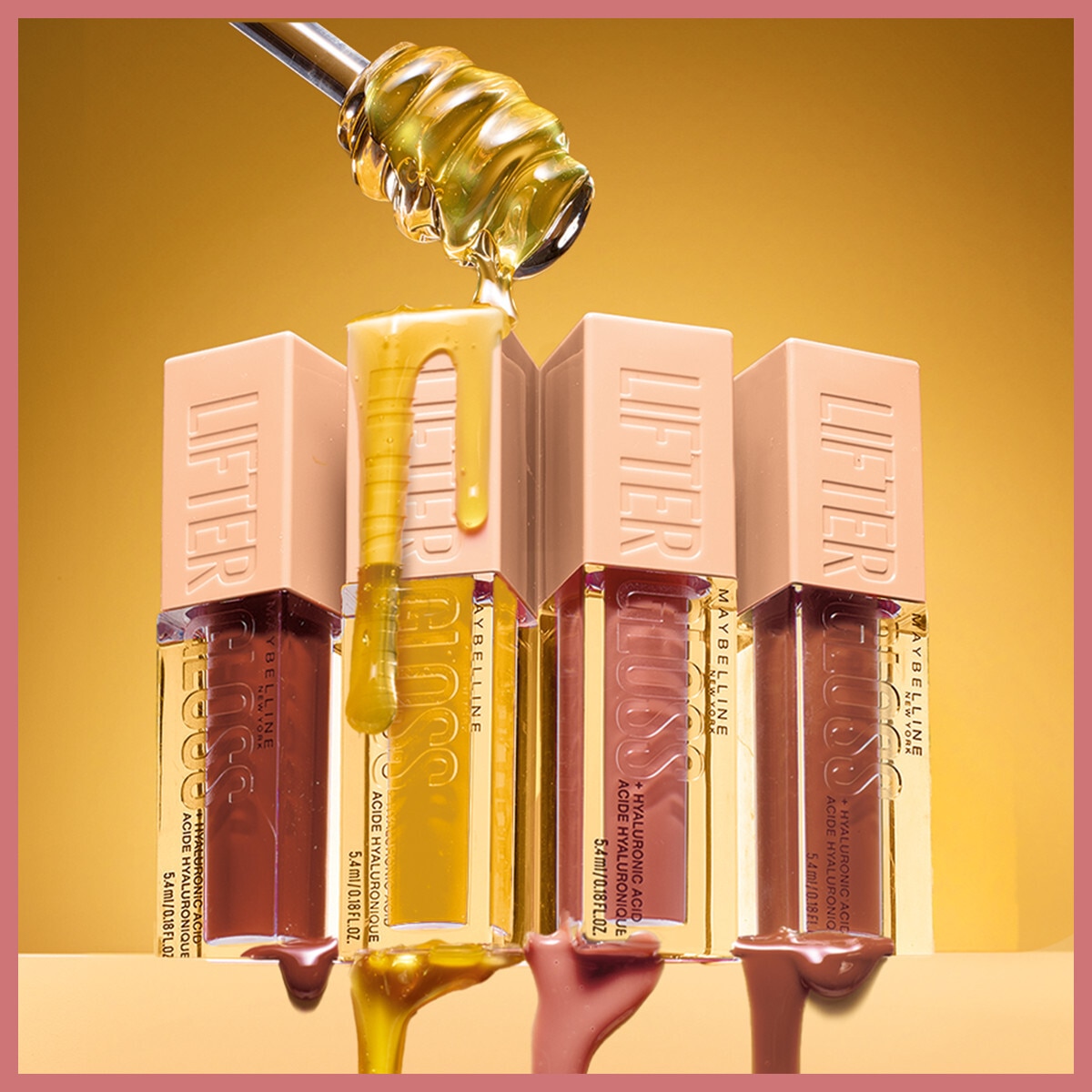 MAYBELLINE MAYBELLINE Maybelline New York Lifter Gloss Honey’d Nemlendirici Dudak Parlatıcısı 28 Maple 1 of 9