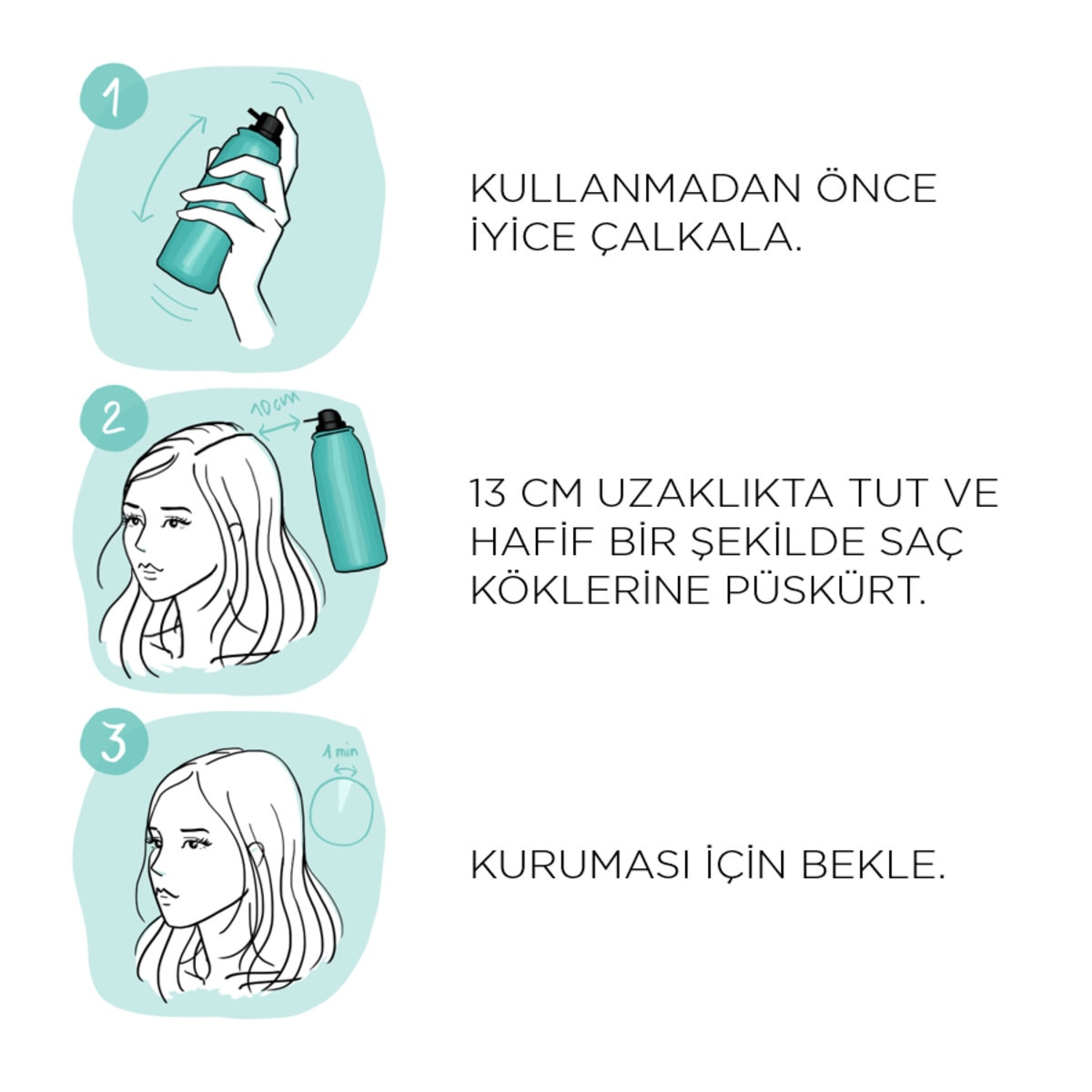  LOREAL MAGIC RETOUCH LOREAL MAGIC RETOUCH Magic Retouch Beyaz Saçlar İçin Kapatıcı Siyah Saç Spreyi 75 ml  1 of 4 