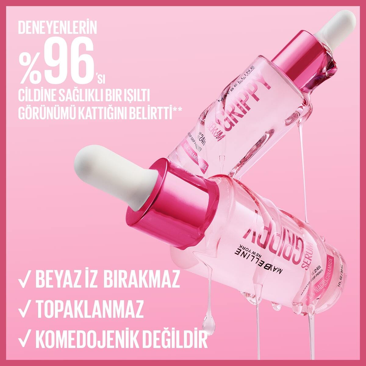 MAYBELLINE MAYBELLINE Maybelline New York Grippy Cilde Makyajı Sabitleyen Serum Makyaj Bazı 1 of 7