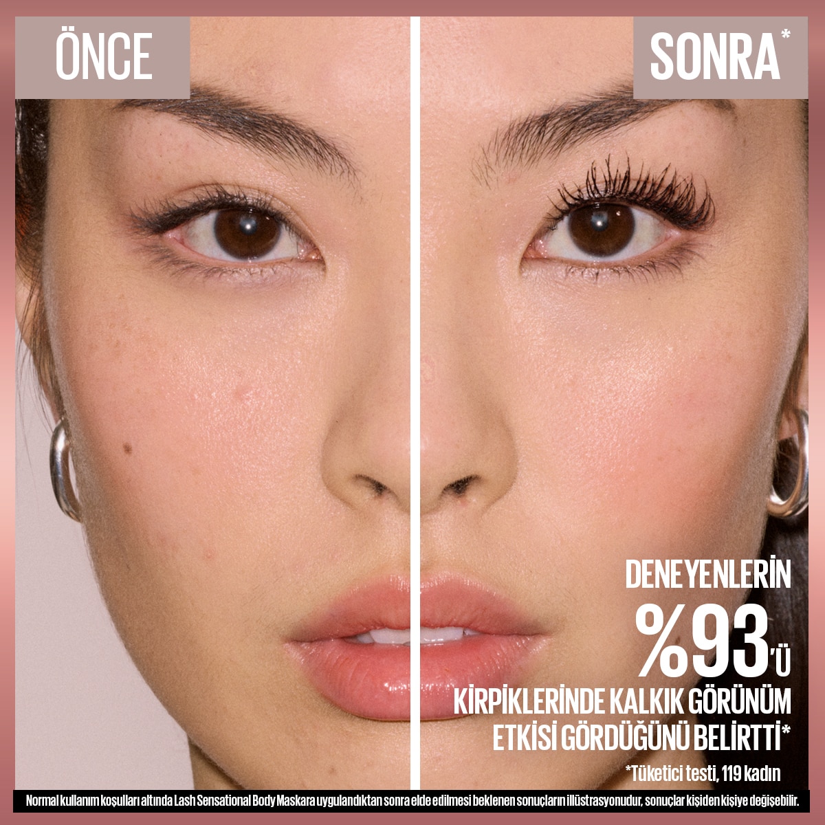  MAYBELLINE MAYBELLINE Maybelline New York Lash Sensational Body Maskara  1 of 8 