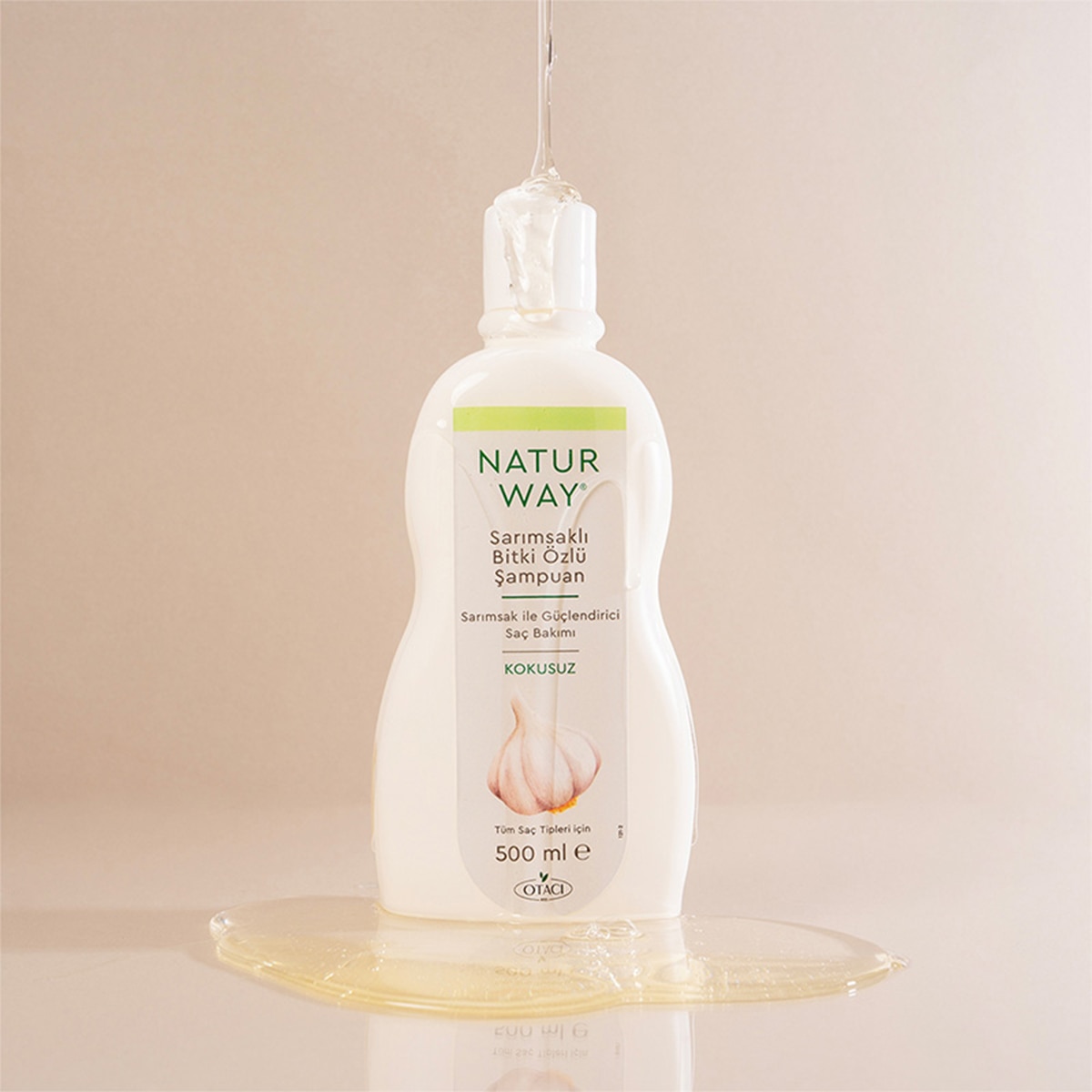  NATURWAY NATURWAY Naturway Bitkisel Şampuan Sarımsaklı 500 ml  1 of 9 